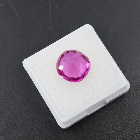 Natural 5.5 Ct Pink Ruby Square Cushion Cut CERTIFIED Ring Size Loose Gemstone-W in Kuwait