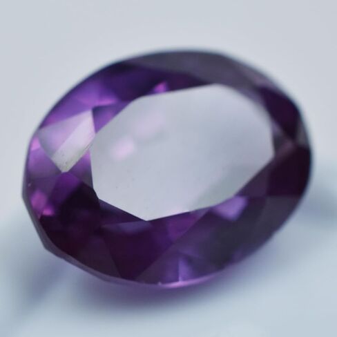 6.80 Ct Ring Size Natural Purple Tanzanite Oval Cut CERTIFIED Flawless Gemstone in Kuwait