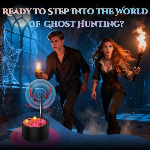 Ghost Hunting Equipment, Briidea Paranormal Detection Tool Kit with Enhanced Sensitivity and Temperature Deviation Detection, Designed for Halloween Exploration and Paranormal Investigators in Kuwait