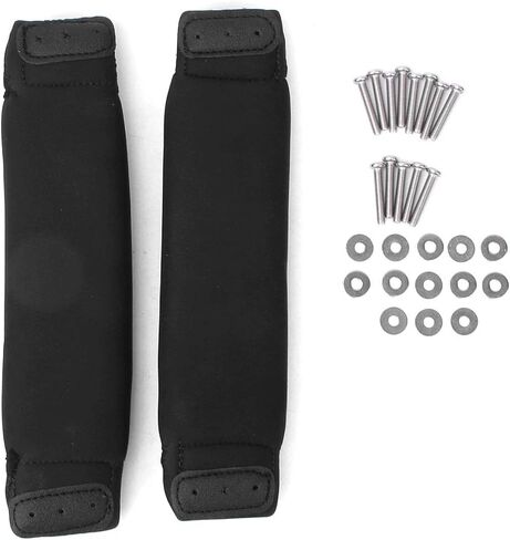 Gonetre Surf Board Foot Strap Black Kiteboard Footstraps Surfing Foot Strap for Kiteboard Surf Board Outdoor Fun Kitesurfing Adult Children Surfing A Pair in Kuwait