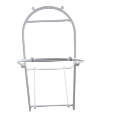 Garbage Bag Holder, Hanging Trash Bag Holder Collapsible Garbage Bag Rack Shelf Tote Bag Bracket Rubbish Bag Stand for Bathroom Home Kitchen Office in Kuwait