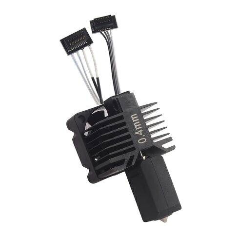 فوهة P1P/P1S 0.4 مم لمختبر بامبو، طقم Hotend الكامل للتجميع الكامل مع فوهة فولاذية صلبة ومروحة تبريد وسخان وثرمستور للطابعة ثلاثية الأبعاد من سلسلة P1 (سلسلة P1 0.4 مم) | متين، متين، عالي التدفق، مضاد للانسداد، مانع للتسرب، Drop‑i in Kuwait