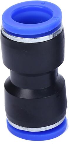 Pneumatic Straight-through Fast Gas Pipe Joint PU4/6/8/10/12/14/16mm Plastic Two-way 1Pcs(EPU-06*QuickConnect) in Kuwait
