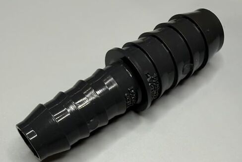 Ten Pack - 3/4 x 1/2 Insert Reducer Coupling Poly PVC Fitting Used for Waterlines, Plumbing Repair, and Irrigation - 3/4 Insert x 1/2 Insert Reducing Coupling in Kuwait