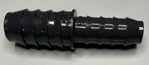 Ten Pack - 3/4 x 1/2 Insert Reducer Coupling Poly PVC Fitting Used for Waterlines, Plumbing Repair, and Irrigation - 3/4 Insert x 1/2 Insert Reducing Coupling in Kuwait