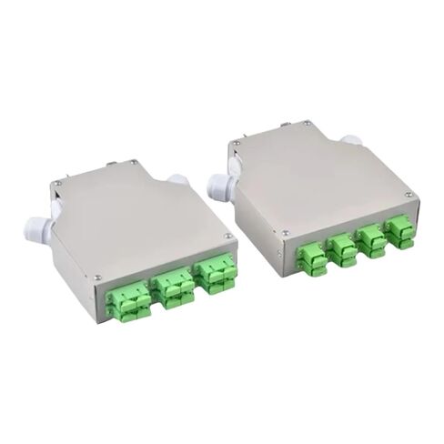 FTTH 6 8-Port 12 core air DIN إطار توزيع السكك الحديدية معدن صغير ODF صندوق الألياف الضوئية تقاطع (6 منافذ ODF فارغة) in Kuwait