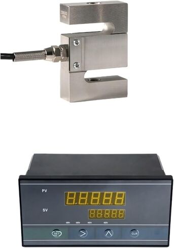 S Type Load Cell Sensor with Indicator Display The Pressure Tension Sensor 5KG 10KG 20KG 30KG 50KG 100KG 200KG(10KG and Indicator) in Saudi Arabia