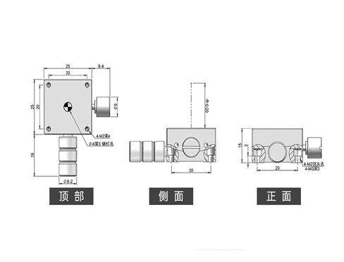 Precision Rotary Tilt Table GFG25-20X Precision Angle Platform Original in Saudi Arabia