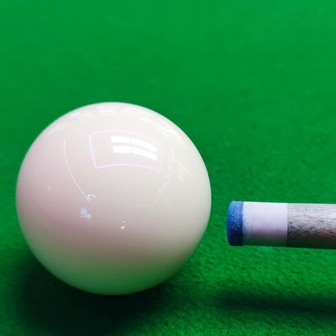 Replacement Pool Cue Ball With Gloves For Bar, Home Use and Clubs Standard Size, Training Practice, Smooth Roll, Durable Resin, Scratch Resistant, Not Magnetic, White Billiard Ball in Saudi Arabia