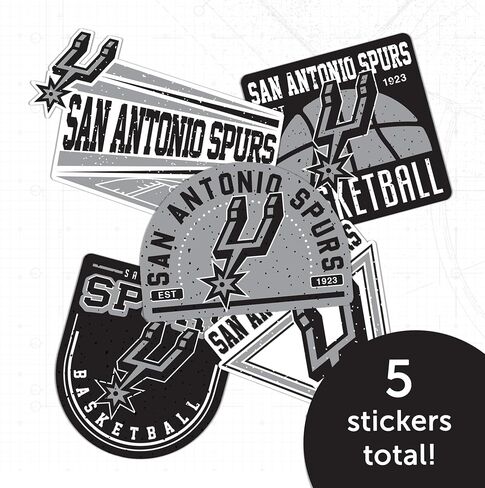 Desert Cactus San Antonio Spurs NBA Officially Licensed Sticker Vinyl Decal Laptop Water Bottle Car Scrapbook (Type 2-2) in Kuwait