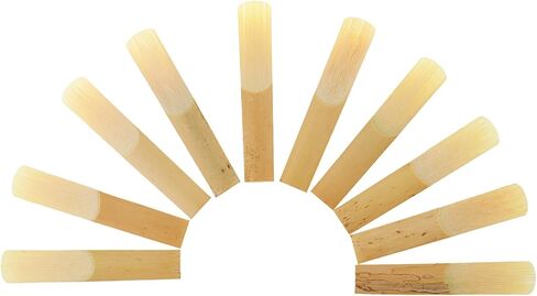 10pcs Clarinet Reeds Strength 2.5, Traditional Bb Clarinet Reeds Replacement for Beginner and Player in Kuwait
