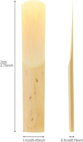 10pcs Clarinet Reeds Strength 2.5, Traditional Bb Clarinet Reeds Replacement for Beginner and Player in Kuwait