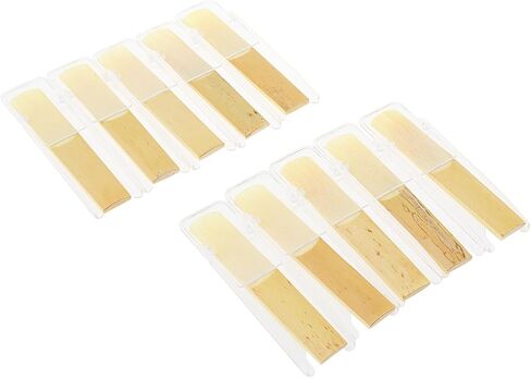 10pcs Clarinet Reeds Strength 2.5, Traditional Bb Clarinet Reeds Replacement for Beginner and Player in Kuwait