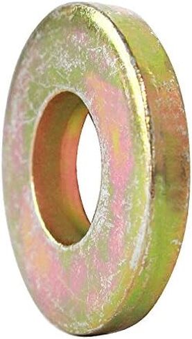 (25pcs) BelMetric M8X20 Extra Thick Metric General Purpose Flat Washer, Yellow Zinc Plated DIN 7349 WC8X21YLW in Kuwait