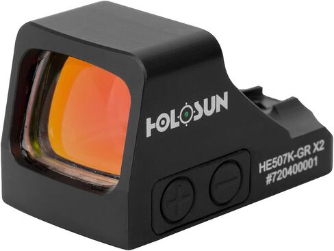 سلسلة HOLOSUN 407K/507K، نقطة أو شبكاني متعدد، أسود/FDE/أسود/بني | الألومنيوم، تقنية Shake Awake، رؤية انعكاسية مفتوحة in Kuwait