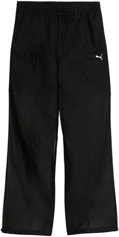 PUMA Womens Dare to Relaxed Woven Pants Casual - Black in Kuwait