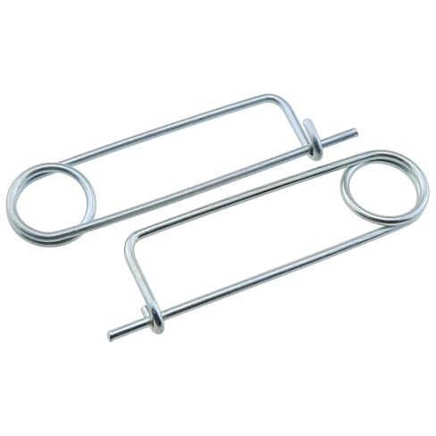 Heyous 8PCS U Shaped Cotter Pins Safety Spring Pin Fastener, Galvanized Spring Steel, Ideal for Farms, Lawns, Gardens & Industrial Applications in Kuwait