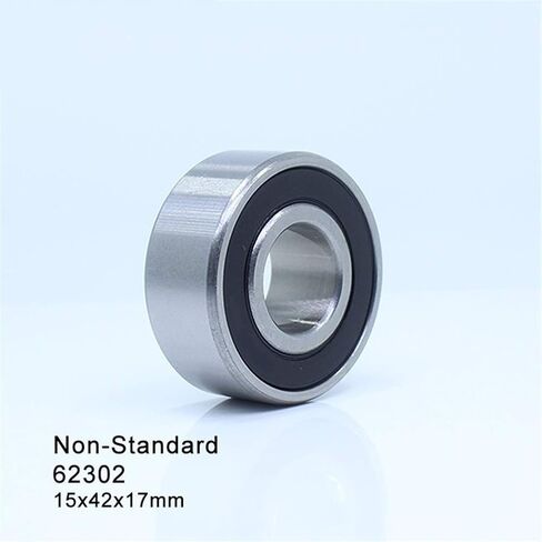 منتجات نقل الطاقة 62302 2RS محامل الكرات الأخدود العميق غير القياسية 15x42x17 مللي متر ABEC-1 تحمل 154217 الكرات in Kuwait