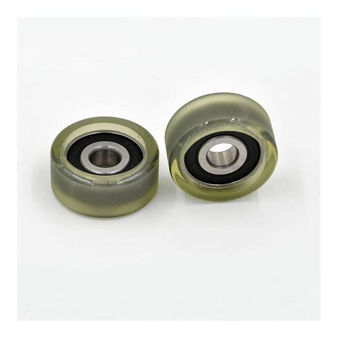 Power Transmission Products PU 6200 Polyurethane Covered Bearing Shaft 10mm PU620036-16 Urethane Cover PU6200 Bearings 10x36x16mm Ball Bearings in Kuwait