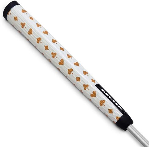 Pistol Golf Putter Grip Lightweight Golf Grips, Pistol Shape with Anti-Slip Texture High Feedback Golf Putter Grips (Poker Golden) in Kuwait