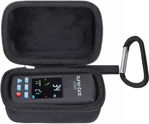 Case for Studio TBS-001 Digital Drum Tuner - Clip-On Tuner for Acoustic Drum Kits - Hard Travel Protective Carrying Storage Bag, Box Only (Black) in Kuwait