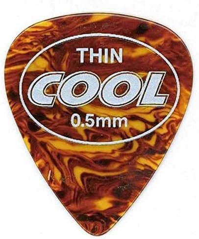Cool Picks"Coolcell Brown" Guitar Pick (0.50mm gauge)- 8 Pack in Kuwait