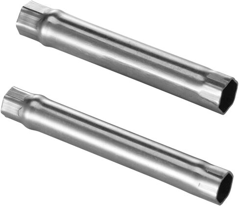 KAISH Set of 2 Stainless Steel Guitar Jack Socket Nut driver Potentiometer Pot Nut Hex Wrench Guitar Tuners Tuning Keys Wrench Luthier Tool in Kuwait