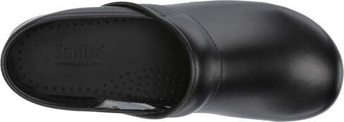Sanita Aubrey PU-Coated Leather Professional Women's Clog - ASTM-Certified Slip-Resistant, APMA-Approved, Closed-Back, Polyurethane Outsole Slip On Shoes in Saudi Arabia