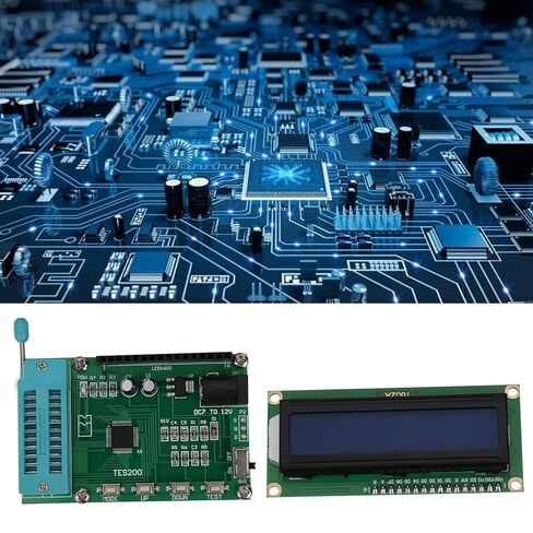 مقياس IC Te الرقمي، 74 40 45 سلسلة بوابة منطقية Te، مكون إلكتروني Te e مع LED Di، لاختبار أكثر من 200 نوع من ICS، DC7 12 V W Vol in Kuwait