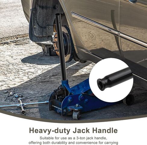 3 Ton Trailer Jack Handle Replacement, Heavy Duty Steel Hydraulic Floor Jack Handle Lever,Square Connector for Automotive Car Trailer Jack Repair Tool in Kuwait