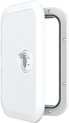 SEAFLO Marine Boat Deck Access Hatch White 270mm x 375mm in Kuwait
