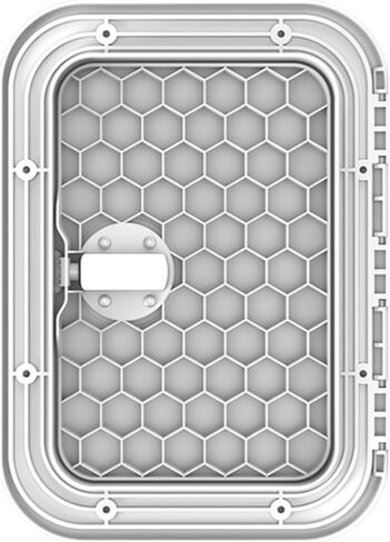 SEAFLO Marine Boat Deck Access Hatch White 270mm x 375mm in Kuwait