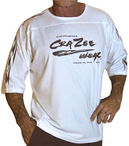 Crazee Wear ¾ Sleeve, Athletic Cut, Relaxed Fit Logo in Kuwait