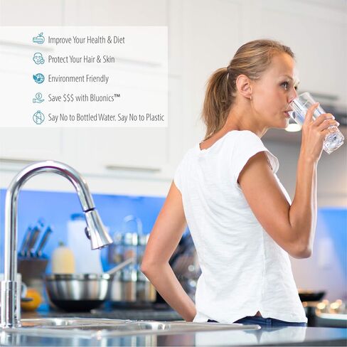 BLUONICS 2-Pack 55W UV استبدال لمبة 4 الشق لتنقية المياه لدينا ضوء الأشعة فوق البنفسجية وشملت حلقات O in Kuwait