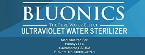 BLUONICS 2-Pack 55W UV استبدال لمبة 4 الشق لتنقية المياه لدينا ضوء الأشعة فوق البنفسجية وشملت حلقات O in Kuwait