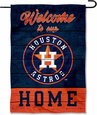 WinCraft Houston Astros Welcome to Our Home Double Sided Garden Flag in Kuwait