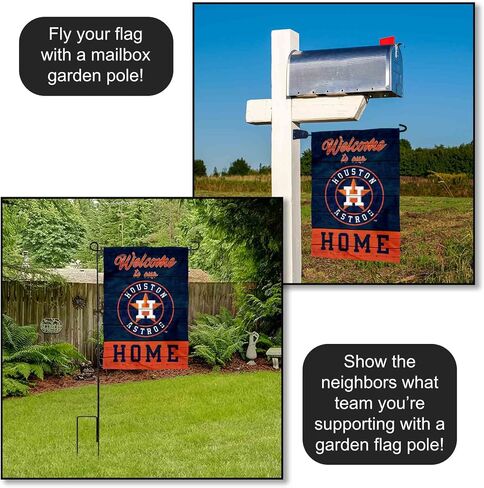 WinCraft Houston Astros Welcome to Our Home Double Sided Garden Flag in Kuwait