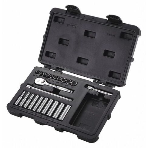 Westward 1/4" Drive Socket Set SAE 23 Pieces 5/32 in to 1/2 in, Chrome 53PN23-1 Each in Kuwait