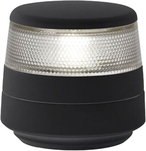 HELLA Marine NaviLED 360 Compact All Round White Navigation Lamp - 2nm - Fixed Mount - Black Base in Kuwait