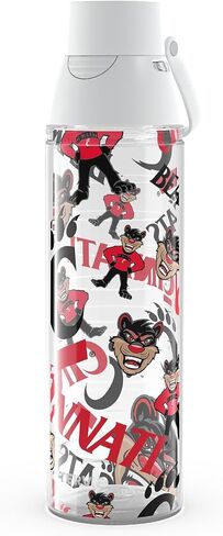 Tervis Venture Lite Cincinnati Bearcats - All Over Made in USA Double Walled Insulated Tumbler Travel Cup Keeps Drinks Cold & Hot, 24oz Water Bottle, Classic in Kuwait