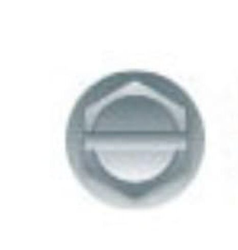 #8 x 3/4 Inch Slotted Indented Hex Washer Head Self-Piercing Screws, Zinc Plated, 100 Pack 8 x 3/4 Zip Screws for Sheet Metal in Kuwait