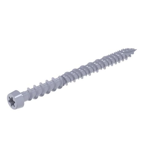براغي سطح مركب خارجي من Grip-Rite DeckForce لمشاريع PVC والسطح المركب - براغي مطلية بالنانو - طرف منشار T-17 - رمادي - #9 × 2-1/2 بوصة - دلو 10 رطل - GRDFCS212HAG10BK in Kuwait