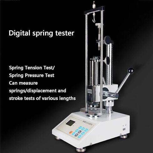 Digital Spring Tester Tension, Force Gauge Pull and Compression Testing Tools with LCD Display Screen, 3 Modes-Real-time, Peak, Auto-Peak, Unit N/KG/LB, Measuring Instrument (100N) in Kuwait