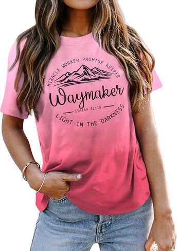 Jesus Oversized Shirts Women Christian: Faith Tshirt Bible Verse Shirts God Religious Tee Christian Inspirational Tops in Kuwait