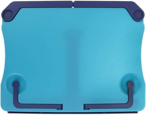 Alnicov Sheet Music Stand,Foldable and Adjustable Book Holder,for Music Score Tablature Cookbook Reading(Blue) in Kuwait