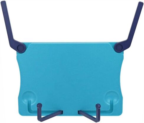 Alnicov Sheet Music Stand,Foldable and Adjustable Book Holder,for Music Score Tablature Cookbook Reading(Blue) in Kuwait