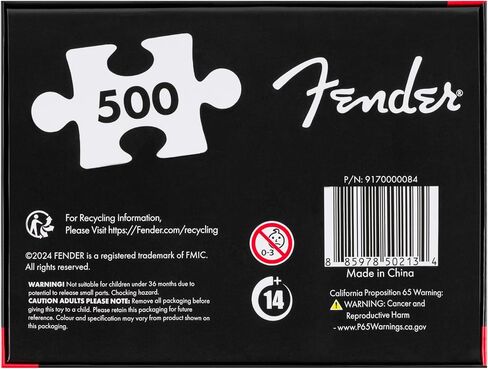 Fender 500 piece Stratocaster Puzzle in Saudi Arabia