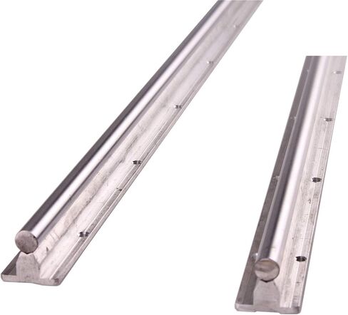 المهنية 2 قطعة تحمل الخطي المدعومة السكك الحديدية Sbr12mm 300 400 500 600 800 1000 1200 1300 1500 مللي متر دليل رمح قضيب CNC مستدير (SBR12 400) in Kuwait