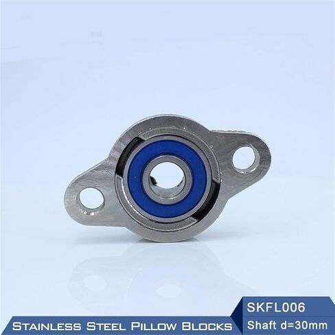 تحمل العلب SKFL006 رمح 30 مللي متر SSKFL006 الفولاذ المقاوم للصدأ وسادة كتلة S KFL006 30 مللي متر محامل محمولة in Kuwait