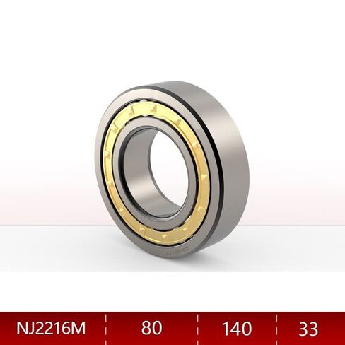 1PC Cylindrical Roller Bearings NJ2215 NJ2216 NJ2217 NJ2218 NJ2219EM Single Row Bearing in Kuwait